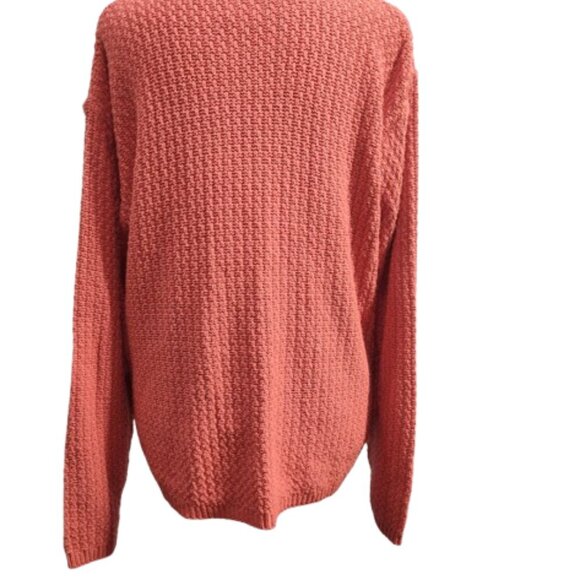 Vintage Bobbie Brooks Button Down Cardigan Sweater Women's Extra Large Peach - Picture 5 of 8